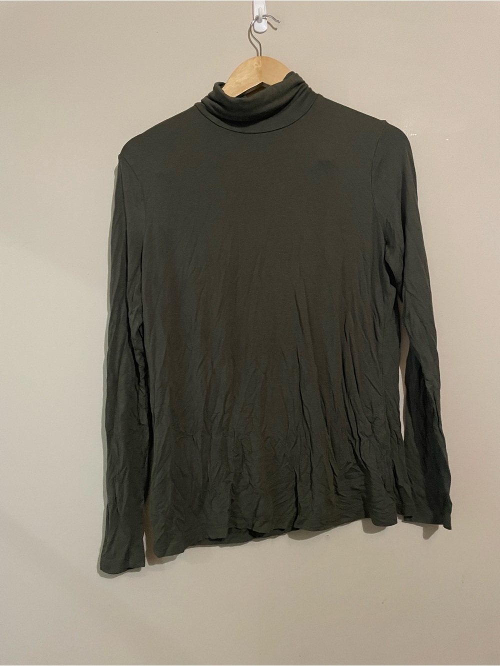 ⚠️ George | Black Turtleneck Top